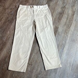 Nordstrom men smart care wrinkle free, light kaki pants